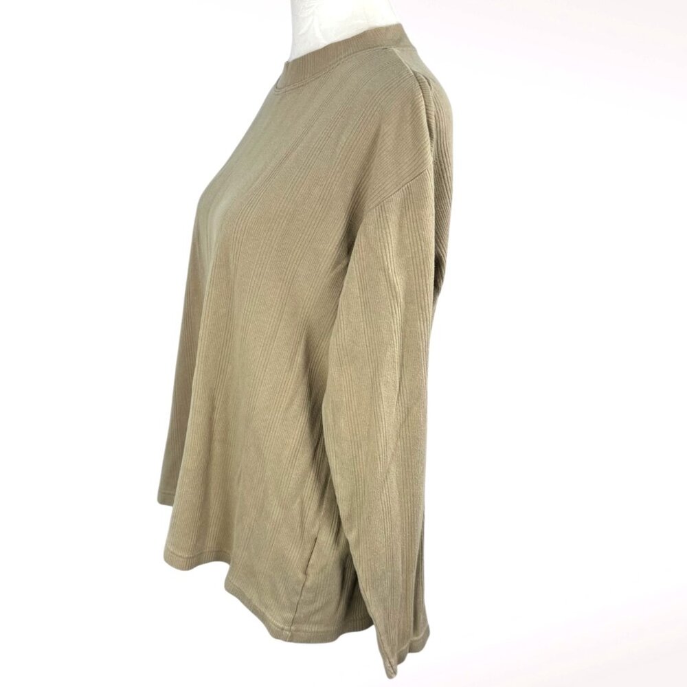 Northern Reflections Ribbed Top Olive Large - Picture 4 of 9